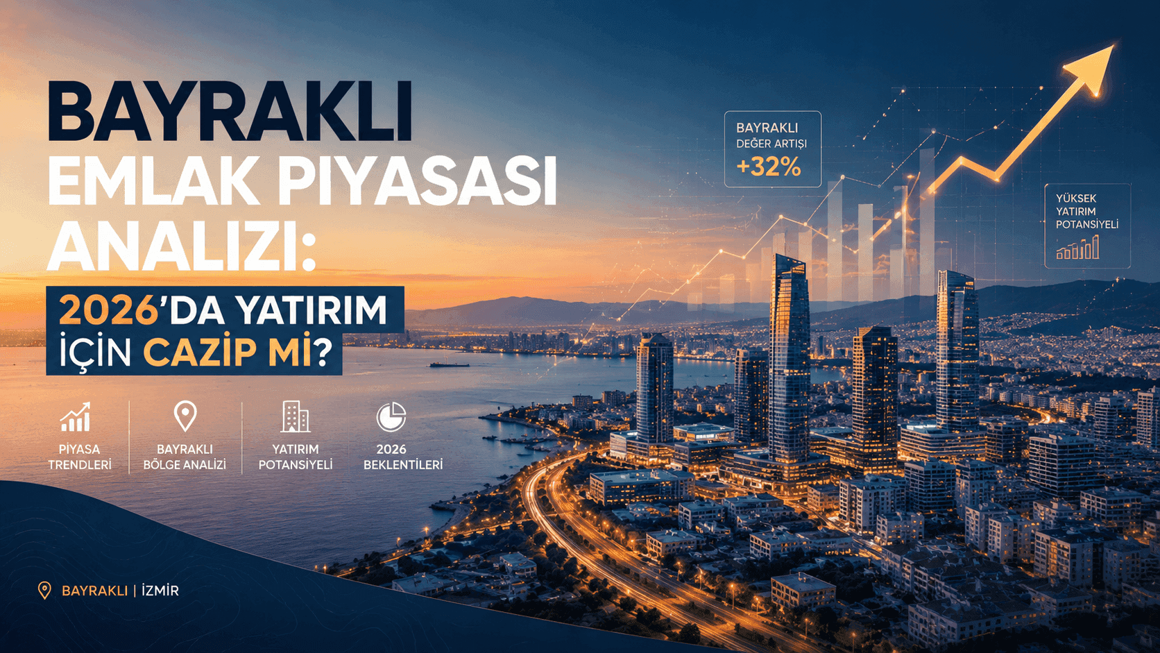 Bayraklı Emlak Piyasası Analizi: 2026'da Yatırım İçin Cazip mi?